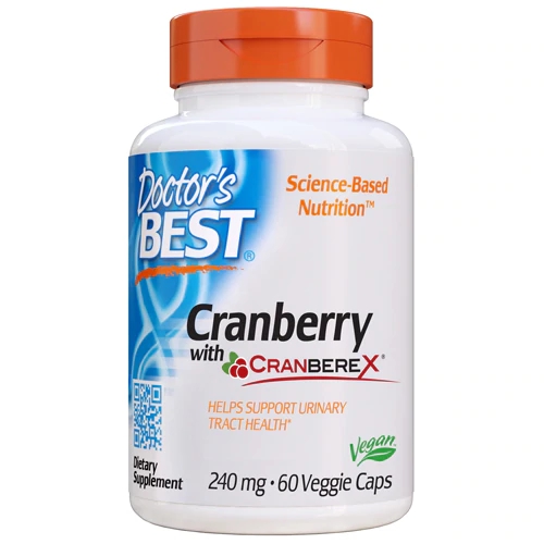 Doctor's Best Cranberry with Cranberex® -- 240 mg - 60 Veggie Caps