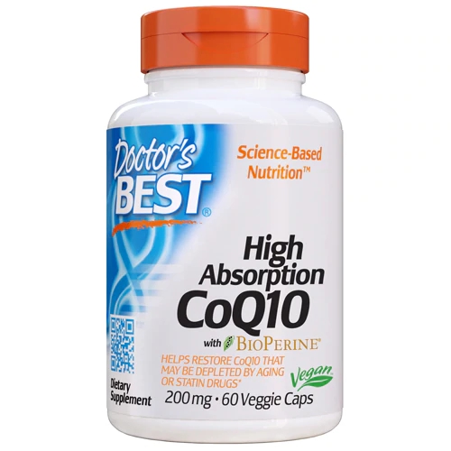 Comprar Doctor's Best High Absorption CoQ10 with BioPerine® -- 200 mg - 60 Veggie Caps