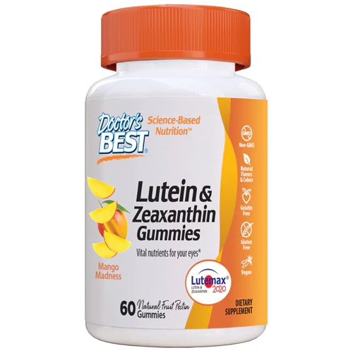 Comprar Doctor's Best Lutein & Zeaxanthin Gummies Mango Madness -- 60 Gummies