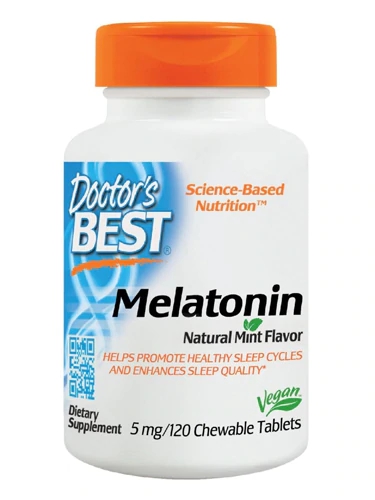 Comprar Doctor's Best Melatonin Gummies Strawberry Delight -- 5 mg - 60 Gummies