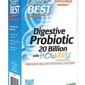 Doctor's Best Probiotic -- 20 billion CFU - 30 Veggie Caps
