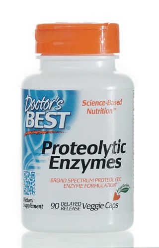 Comprar Doctor's Best Proteolytic Enzymes -- 90 Delayed-Release Veggie Caps