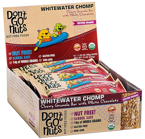 Comprar Don't Go Nuts Whitewater Chomp Chewy Granola Bars With White Chocolate -- 12 Bars