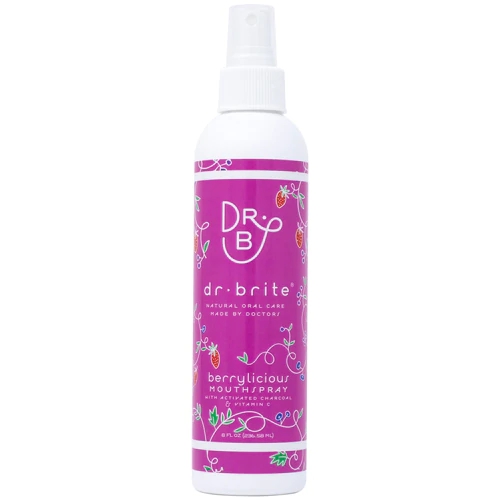 Dr. Brite Kid's Natural Mouth Rinse Spray Berrylicious -- 8 fl oz
