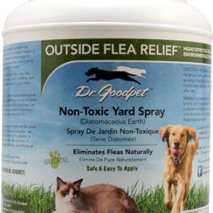 Dr. Goodpet Outside Flea™ Relief Non-Toxic Yard Spray Diatomaceous Earth -- 1.5 lbs