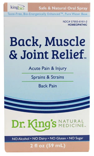 Comprar Dr. King's Natural Medicine Back Muscle & Joint Relief™ Taste Free -- 2 fl oz