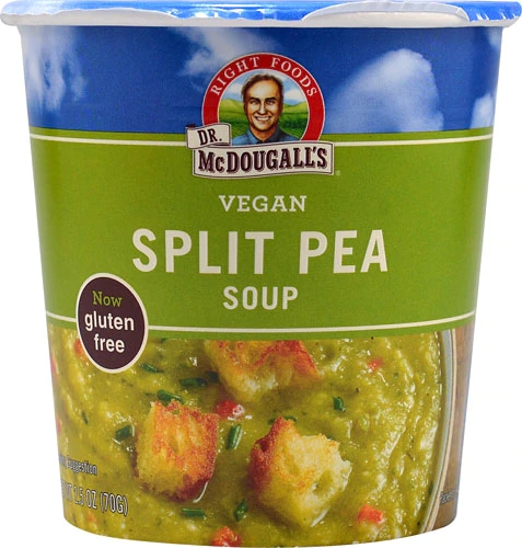 Comprar Dr. McDougall's Big Cup Vegan Soup Split Pea -- 2.5 oz