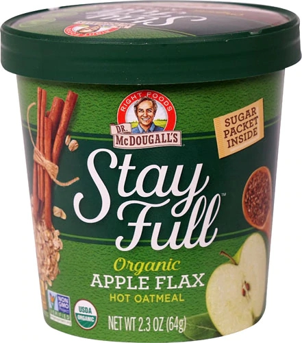 Comprar Dr. McDougall's Stay Full™ Organic Hot Oatmeal Apple Flax -- 2.3 oz