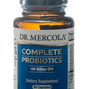 Dr. Mercola Complete Probiotics -- 100 billion CFU - 30 Capsules