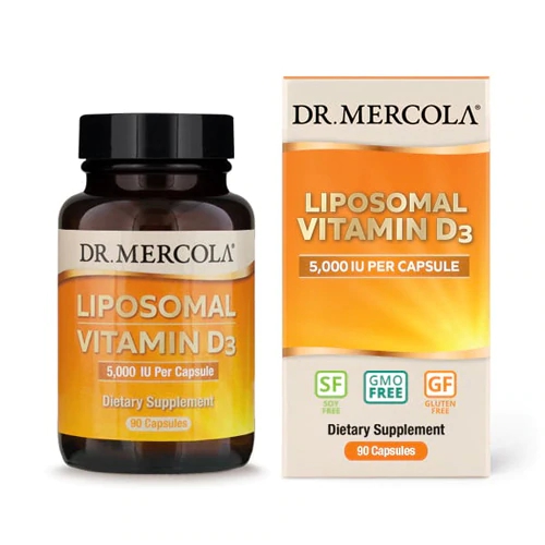 Comprar Dr. Mercola Liposomal Vitamin D3 -- 5000 IU - 90 Capsules