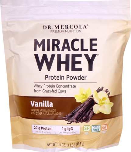 Comprar Dr. Mercola Miracle Whey Protein Powder Vanilla -- 1 lb