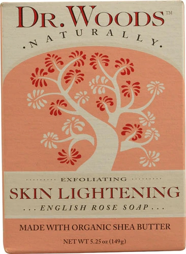 Comprar Dr. Woods Naturally Bar Soap Skin Lightening English Rose -- 5.25 oz