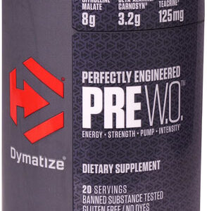 Dymatize PreW.O.™ Pineapple Orange Crush -- 30 Servings