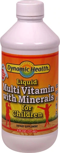 Comprar Dynamic Health Liquid Multi Vitamin with Minerals for Children -- 8 fl oz