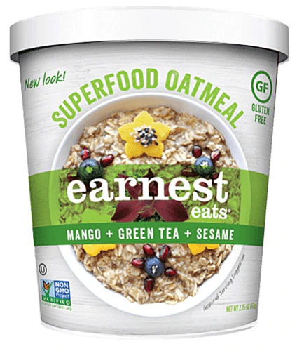 Comprar Earnest Eats Superfood Oatmeal Cup Gluten Free Mango Green Tea Sesame -- 2.35 oz
