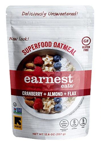 Comprar Earnest Eats Superfood Oatmeal Gluten Free Cranberry Almond Flax -- 12.6 oz