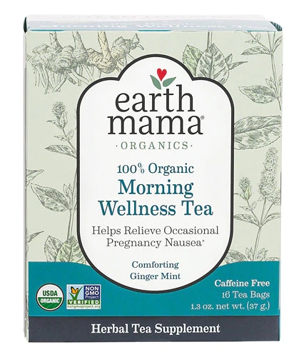 Comprar Earth Mama 100% Oganic Morning Wellness Tea -- 16 Tea Bags