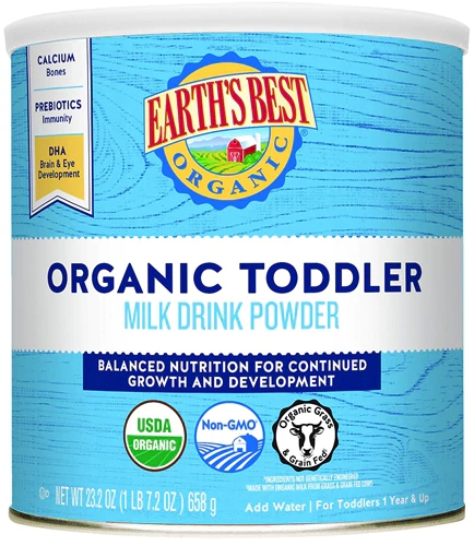 Comprar Earth's Best Organic Toddler Formula Milk Drink Powder Vanilla -- 23.2 oz