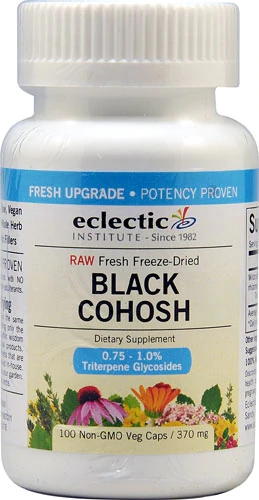Comprar Eclectic Institute Black Cohosh -- 370 mg - 100 Vegetarian Capsules