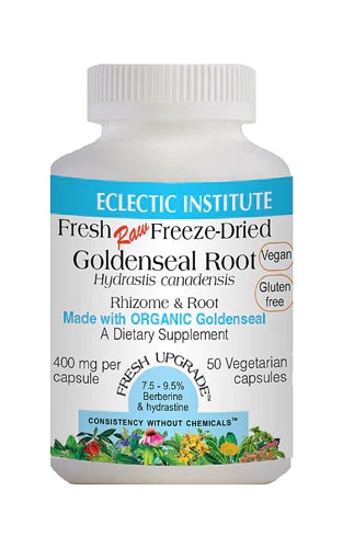 Comprar Eclectic Institute Goldenseal Root -- 400 mg - 50 Vegetarian Capsules