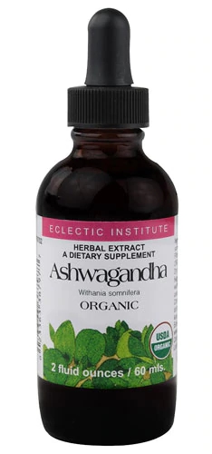 Comprar Eclectic Institute Organic Ashwagandha Herbal Extract -- 2 fl oz