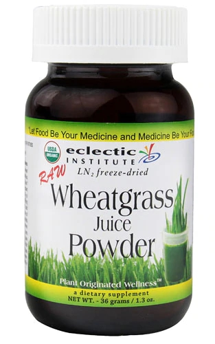 Comprar Eclectic Institute Raw Wheatgrass Juice Powder -- 36 g