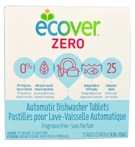 Comprar Ecover Zero Automatic Dishwashing Tablets -- 25 Tablets