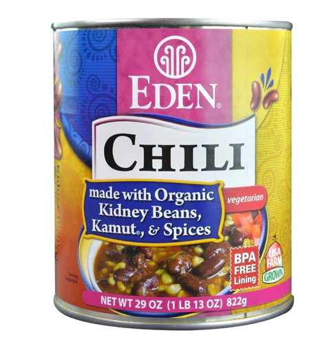 Comprar Eden Foods Chili Vegetarian Kidney Beans Kamut & Spices -- 29 oz