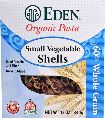 Comprar Eden Foods Organic Pasta Small Vegetable Shells -- 12 oz
