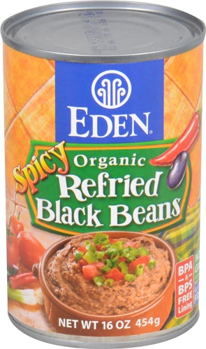 Comprar Eden Foods Organic Refried Black Beans Spicy -- 16 oz
