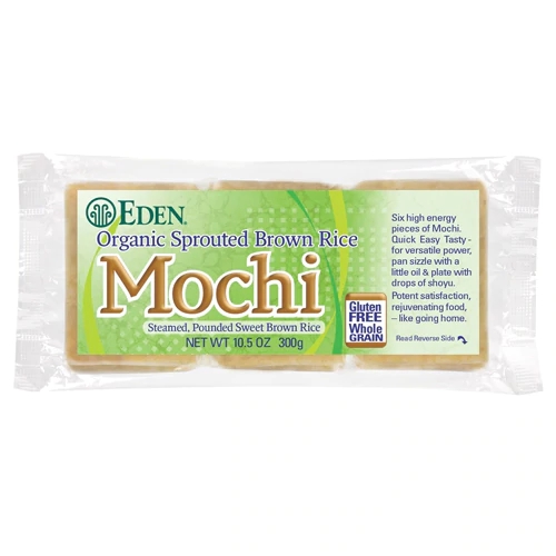 Eden Foods Organic Sprouted Brown Rice Mochi -- 10.5 oz