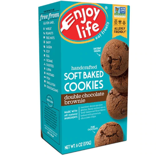 Comprar Enjoy Life Soft Baked Cookies Gluten Free Double Chocolate Brownie -- 6 oz