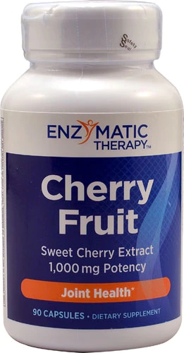 Enzymatic Therapy Cherry Fruit -- 1000 mg - 90 Capsules