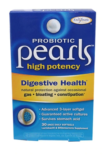 Enzymatic Therapy Probiotic Pearls™ Max Potency -- 5 billion CFU - 30 Softgels