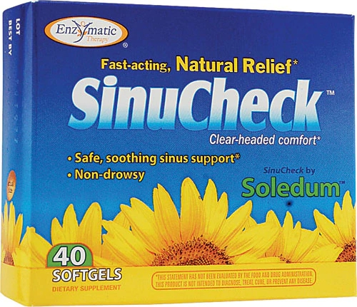 Enzymatic Therapy SinuCheck™ -- 40 Softgels