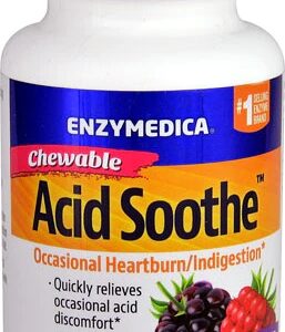 Enzymedica Acid Soothe™ Berry -- 30 Chewable Tablets