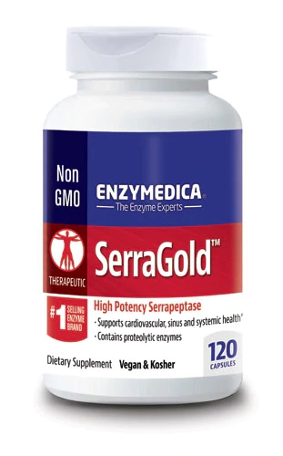 Comprar Enzymedica SerraGold™ -- 120 Capsules