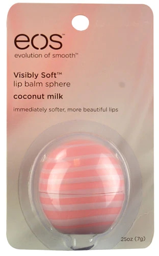 Comprar EOS Lip Balm Sphere Visibly Soft™ Coconut Milk -- 0.25 oz