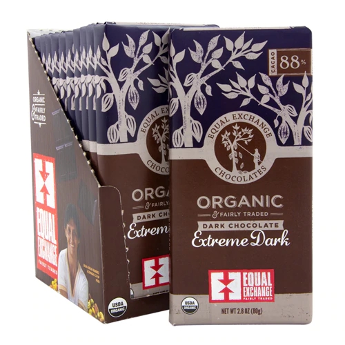 Comprar Equal Exchange Organic Dark Chocolate Extreme Dark -- 12 Bars
