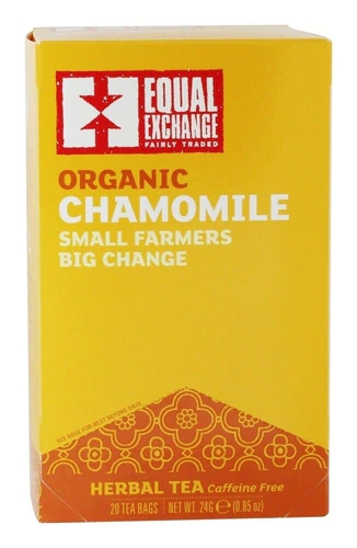 Comprar Equal Exchange Organic Herbal Tea Caffine Free Chamomile -- 20 Tea Bags
