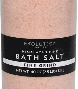 Evolution Salt Co Himalayan Bath Salt Fine Grind -- 40 oz