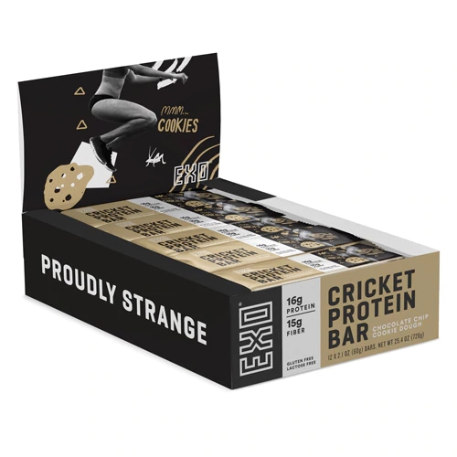 Comprar Exo Cricket Protein Bar - Chocolate Chip Cookie Dough -- 12 Bars