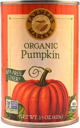 Comprar Farmer's Market Organic Canned Pumpkin -- 15 oz