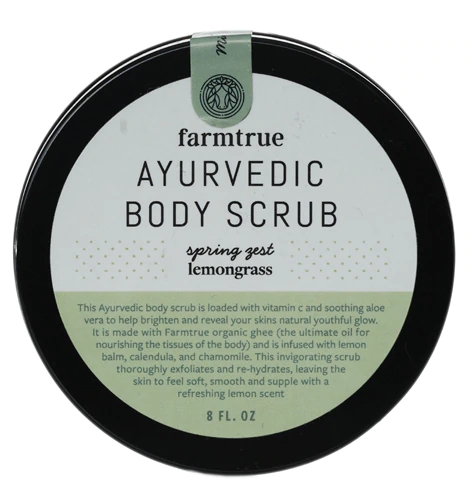 Comprar Farmtrue Ayurvedic Body Scrub Spring Zest Lemongrass -- 8 fl oz