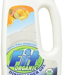 Fit Organic Automatic Dishwasher Gel Lemongrass Tangerine -- 42 oz