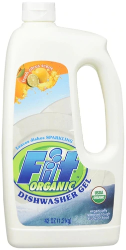 Fit Organic Automatic Dishwasher Gel Lemongrass Tangerine -- 42 oz