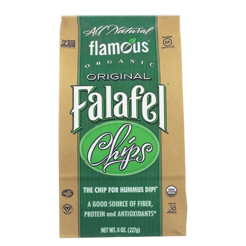 Comprar Flamous Organic Falafel Chips Gluten Free Original -- 8 oz