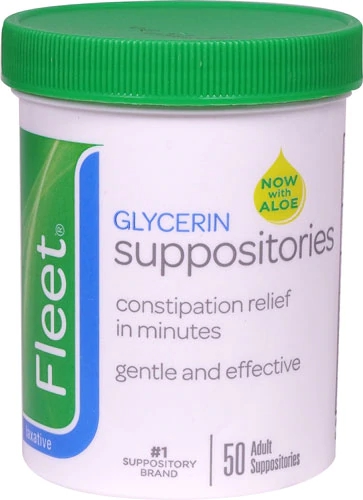 Fleet Glycerin Suppositories -- 50 Suppositories