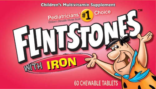 Comprar Flintstones Multivitamin with Iron Fruit -- 60 Chewable Tablets