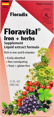 Comprar Flora Floradix® Floravital® Iron and Herbs -- 17 fl oz